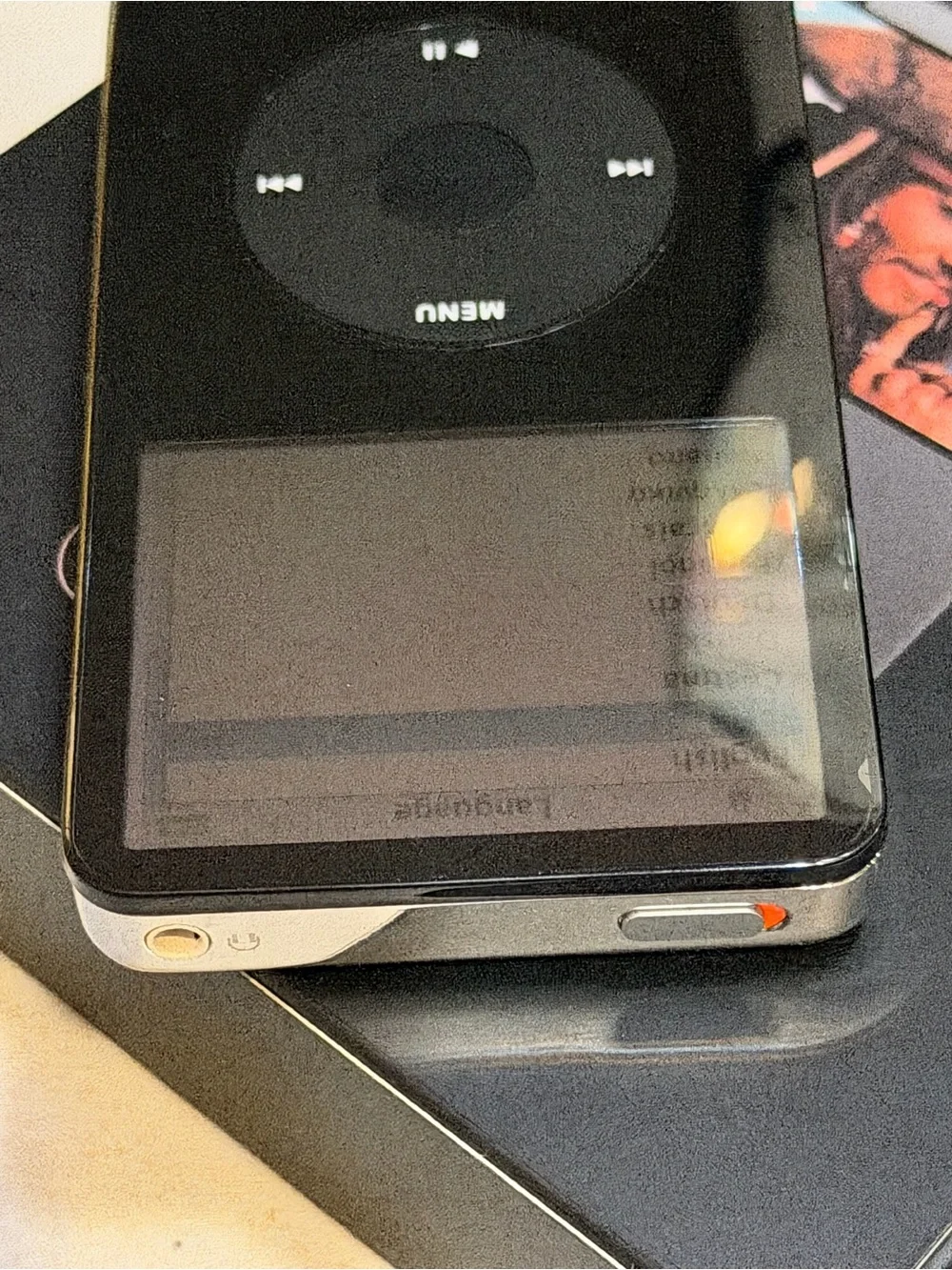 Apple iPod Video Black 5.5 80gb dac in Apple box